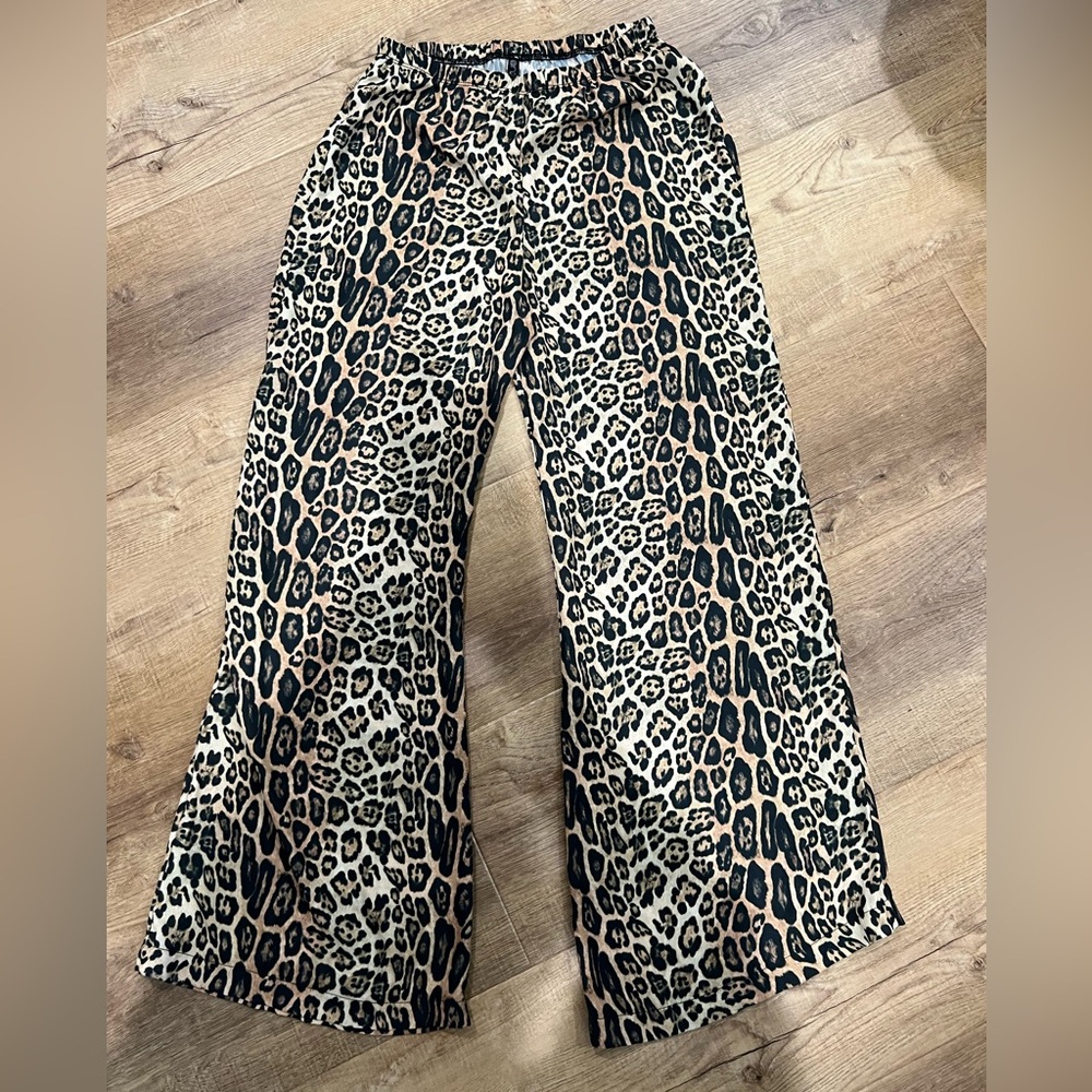 Leopard Print Pants
